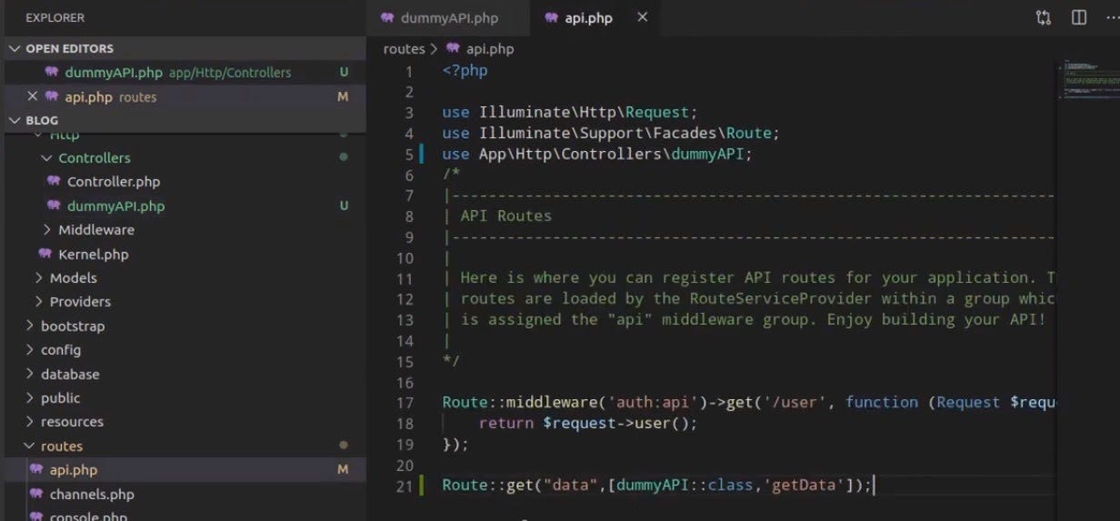 A Guide to API with Laravel 8