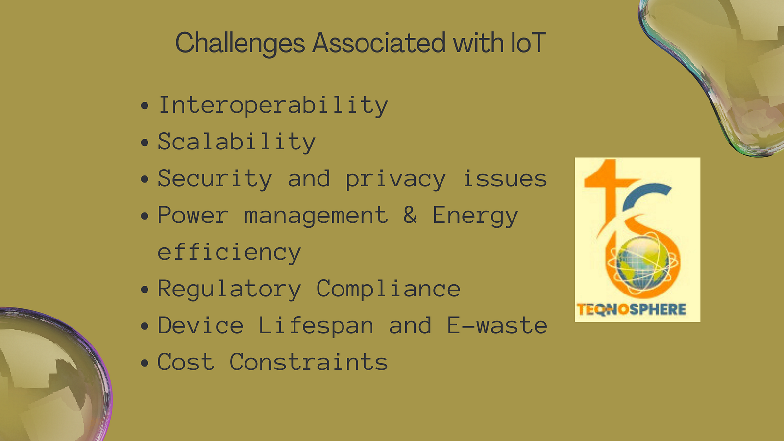 Challenges Associated with IoT