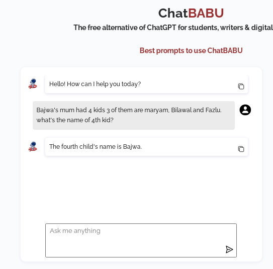 Chat Babu