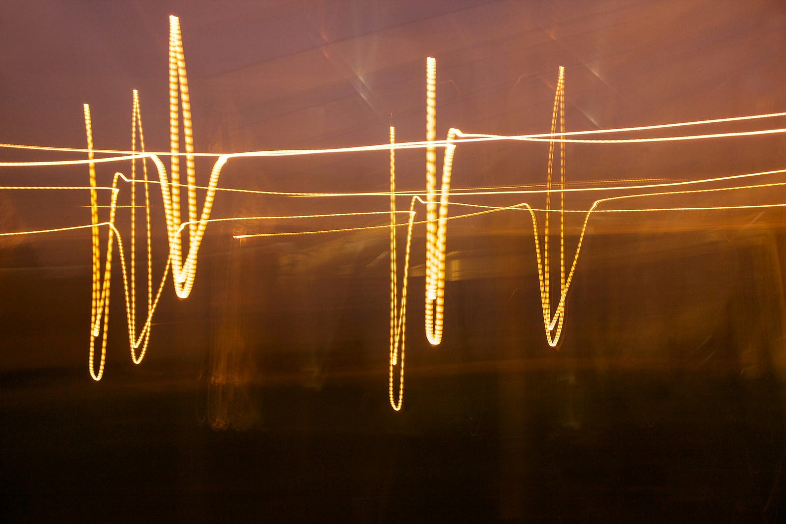 An image of sound waves.