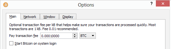 Explaining bitcoin transaction fees