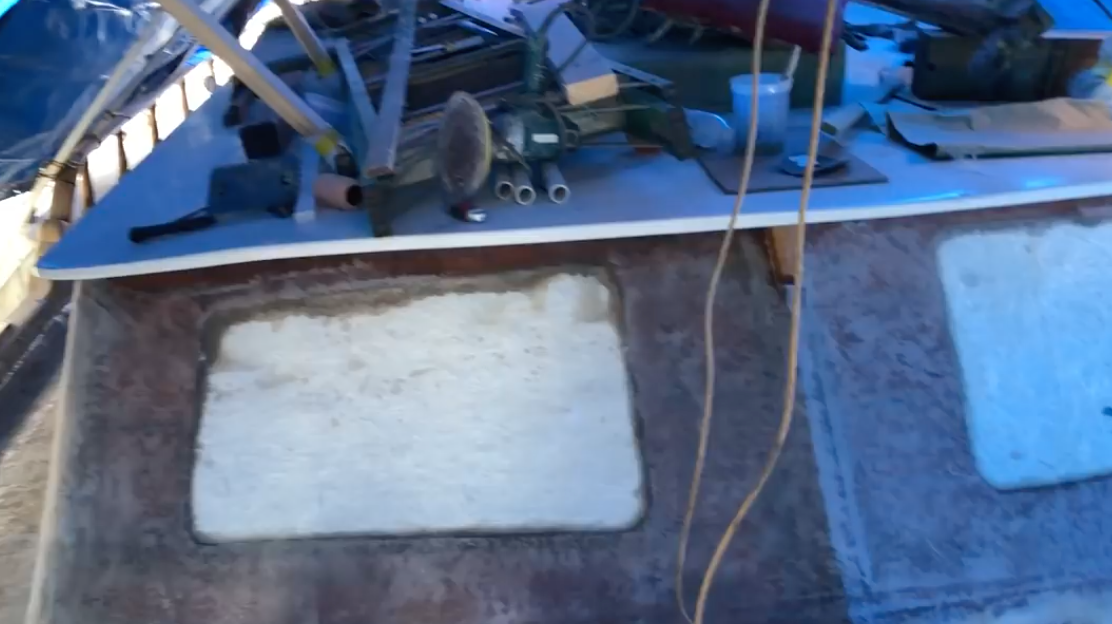 Fiberglass over Ports