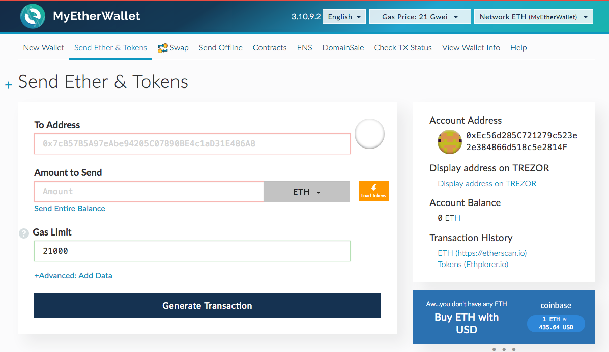 coinbase eth withdrawal fee