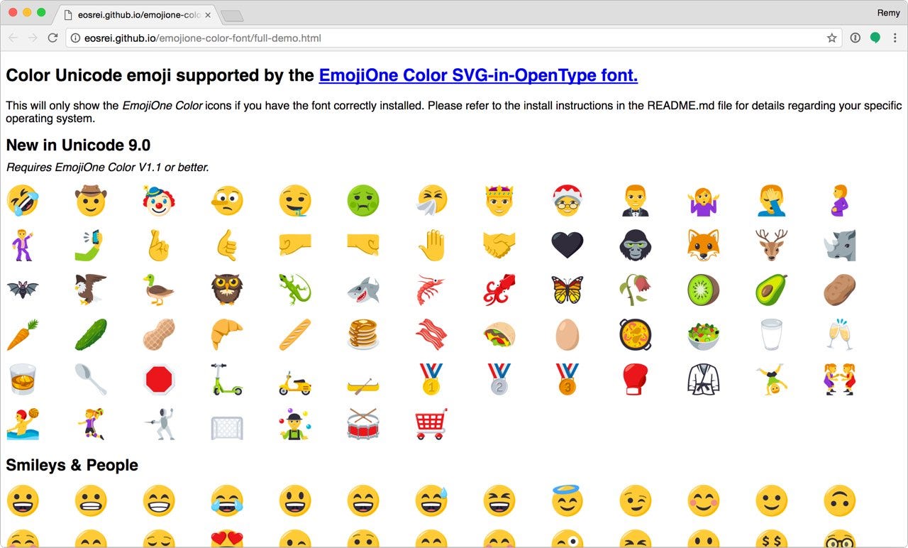 Getting the latest emoji (on my mac) – remys-blog – Medium