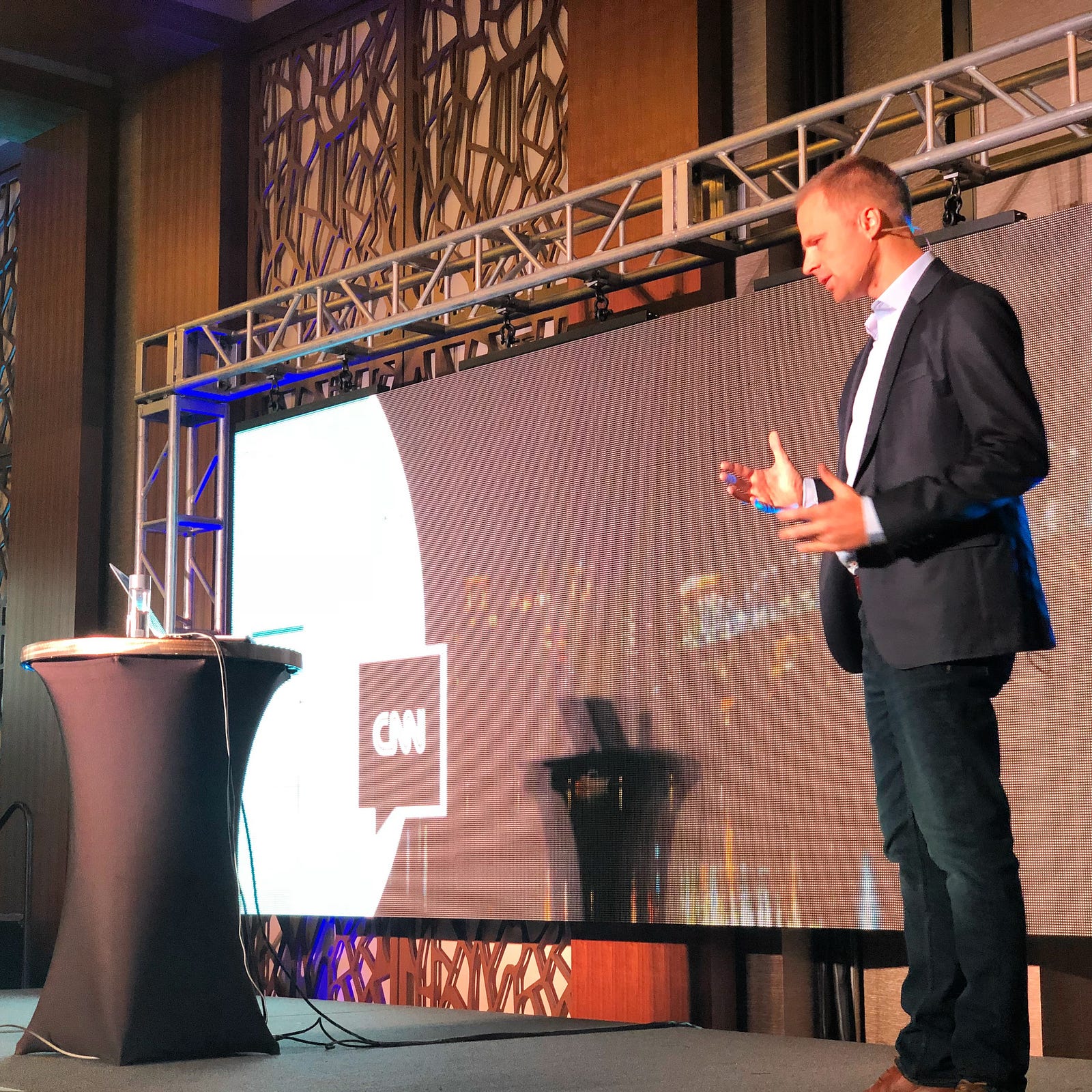 Joshua Chavers at the Real Time Summit