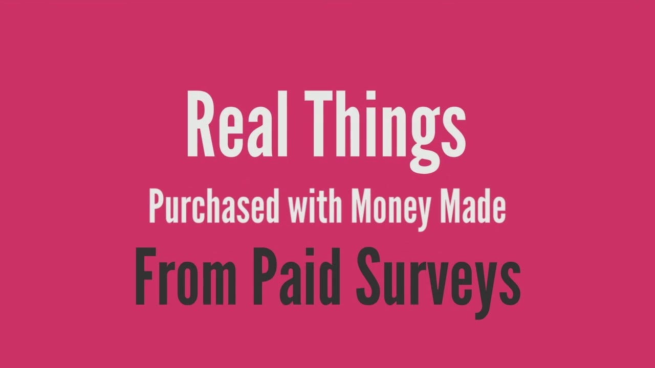 Dollar Surveys Empower Put Extra Money In Your Pocket And Make - youtube http www takeasurvey org real items bought by real people with money they earned from taking paid surveys online de