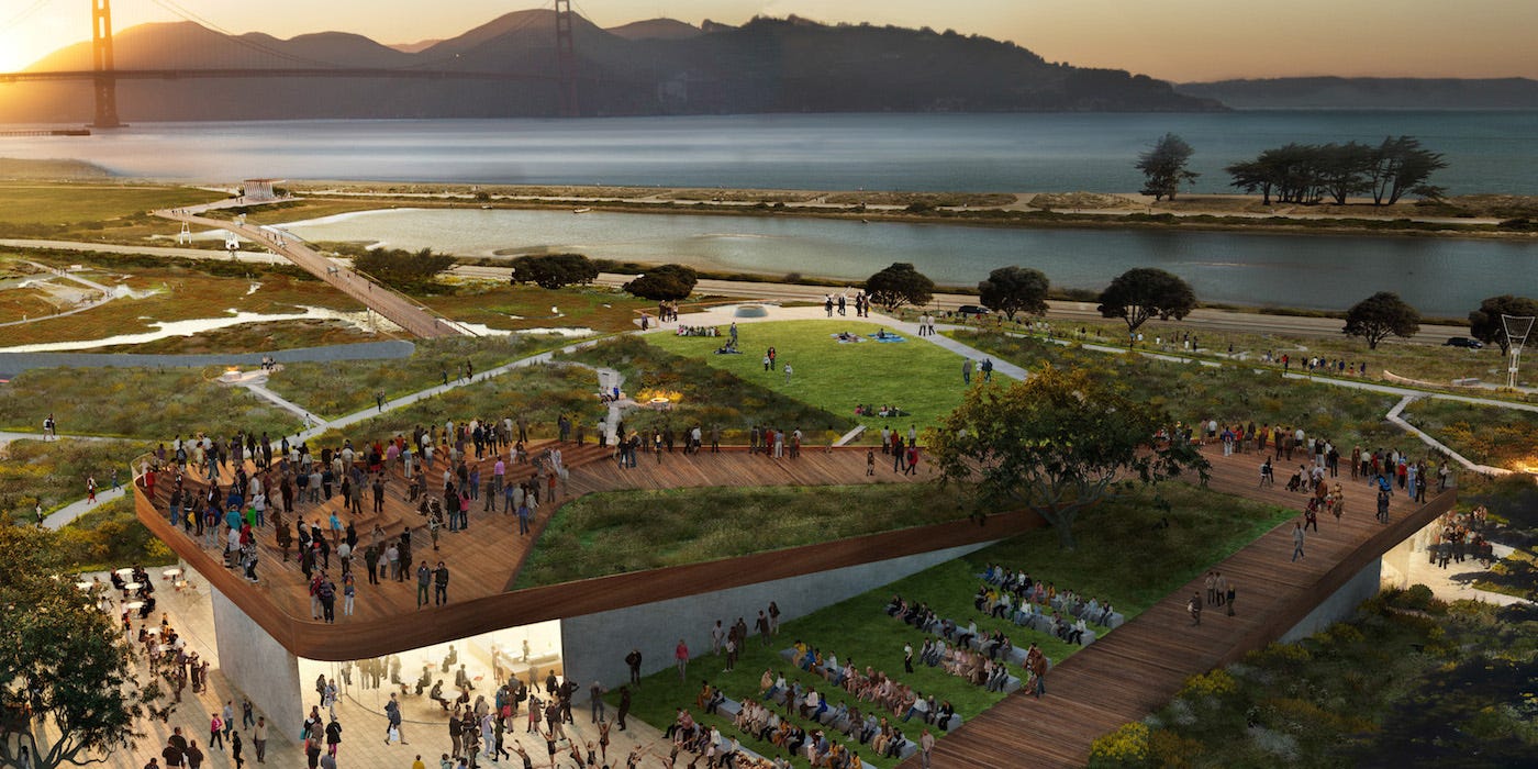 Just Released Plans For A New Presidio Park The Bold Italic