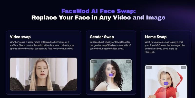 facemod face swap