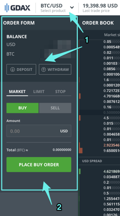 How to Transfer From Coinbase to GDAX