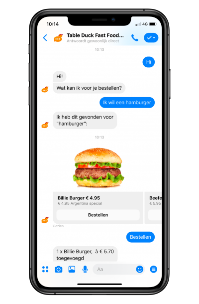 Alternative for self-ordering kiosk