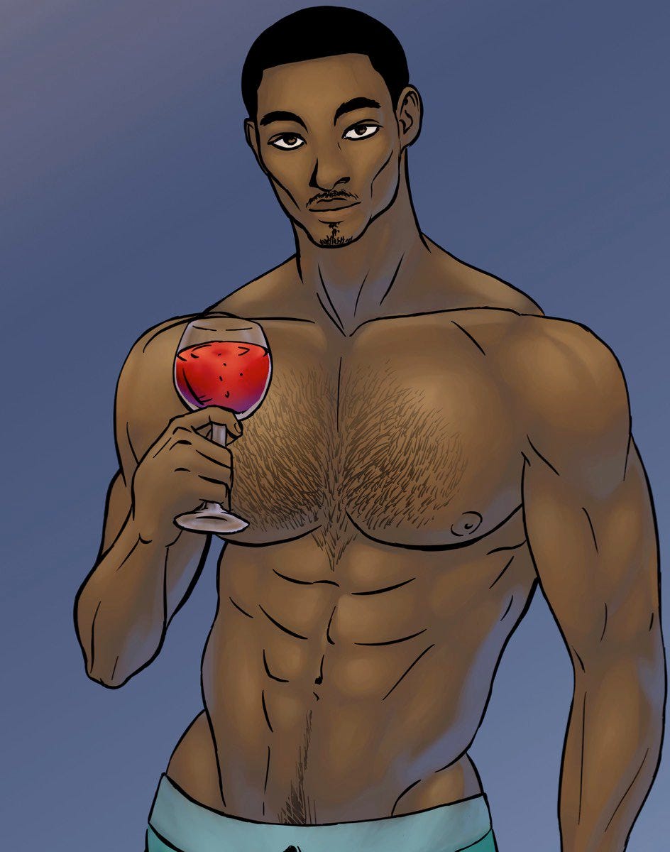 Black cartoon gay muscle - Other