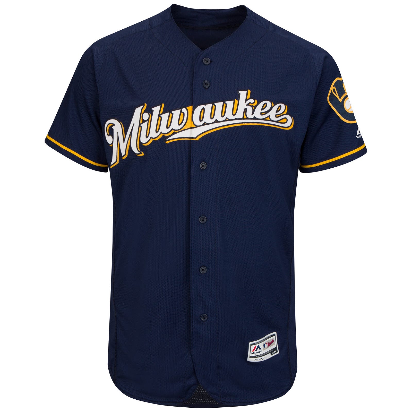 Brewers Unveil New Alternate Logo; Navy Blue Jersey Will Be Worn Most ...