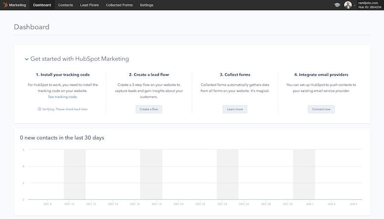 Hubspot Instructions