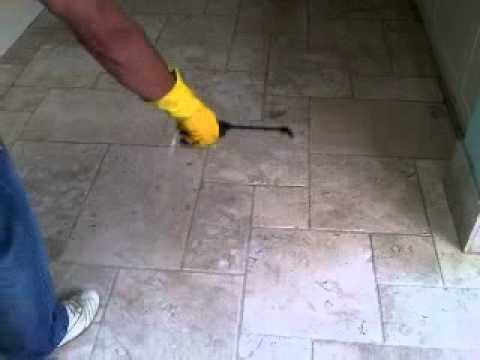 How To Clean And Seal Travertine Floor By Hand Sacramento Ca