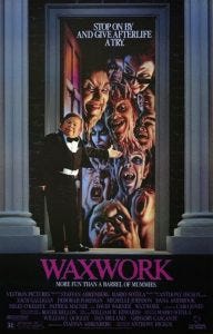 Waxwork 1988 Poster