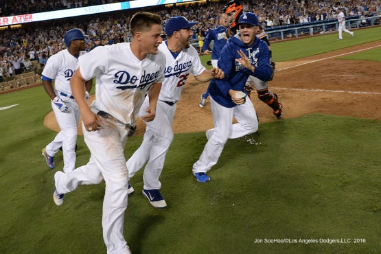 9/19/16 Something Current LAD 2,SF 1 By Jon SooHoo And Juan Ocampo - 555x370 - jpeg Adrian Gonzalez Walk Off