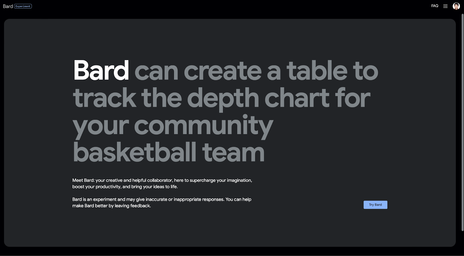 Top 9 AI Tools For Data Scientist Productivity In 2023–3. Bard AI — Google’s Alternative to ChatGPT