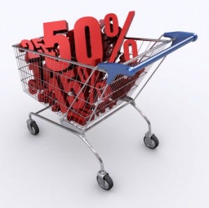 on sale