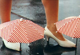 Shoe umbrellas