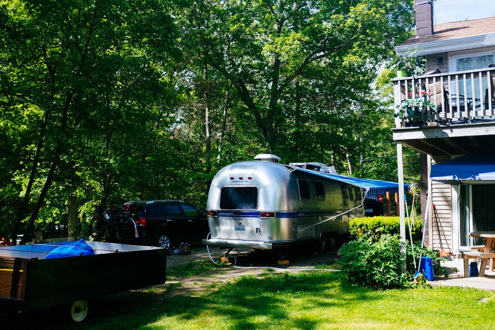 Our Setup at Calvin's place