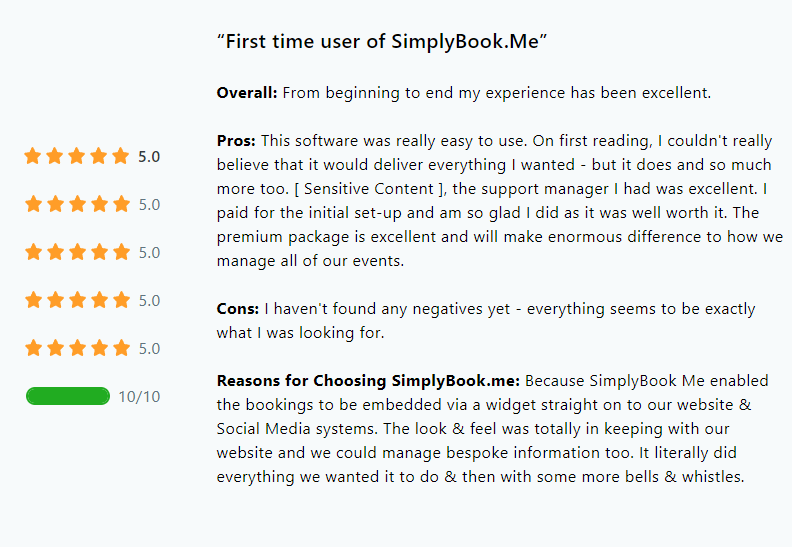 SimplyBook.me 基礎建置方案！只要三天，專人幫您完成預約系統設定！