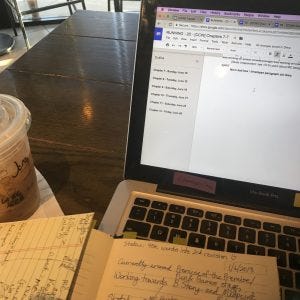 jwang's laptop at cafe