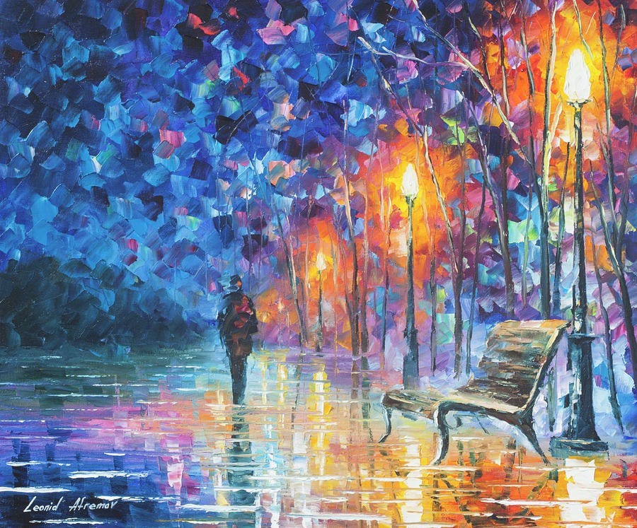 Palette Knife Painting – Divya Ramachandran – Medium