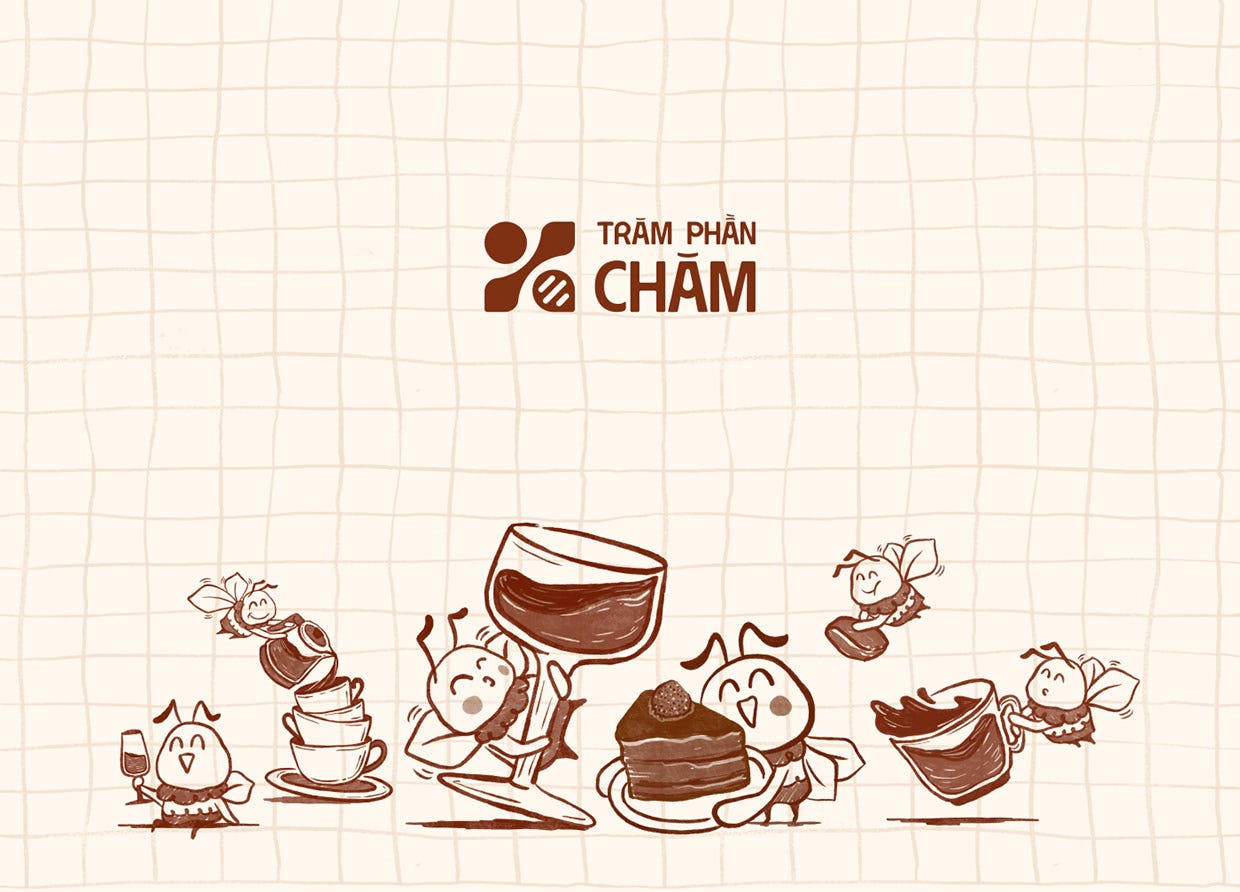 TRAM PHAN CHAM COFFEE — Brand Identity