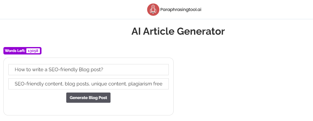 Article Generator