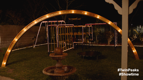 Sonny Jim's fiber optic-lit playground