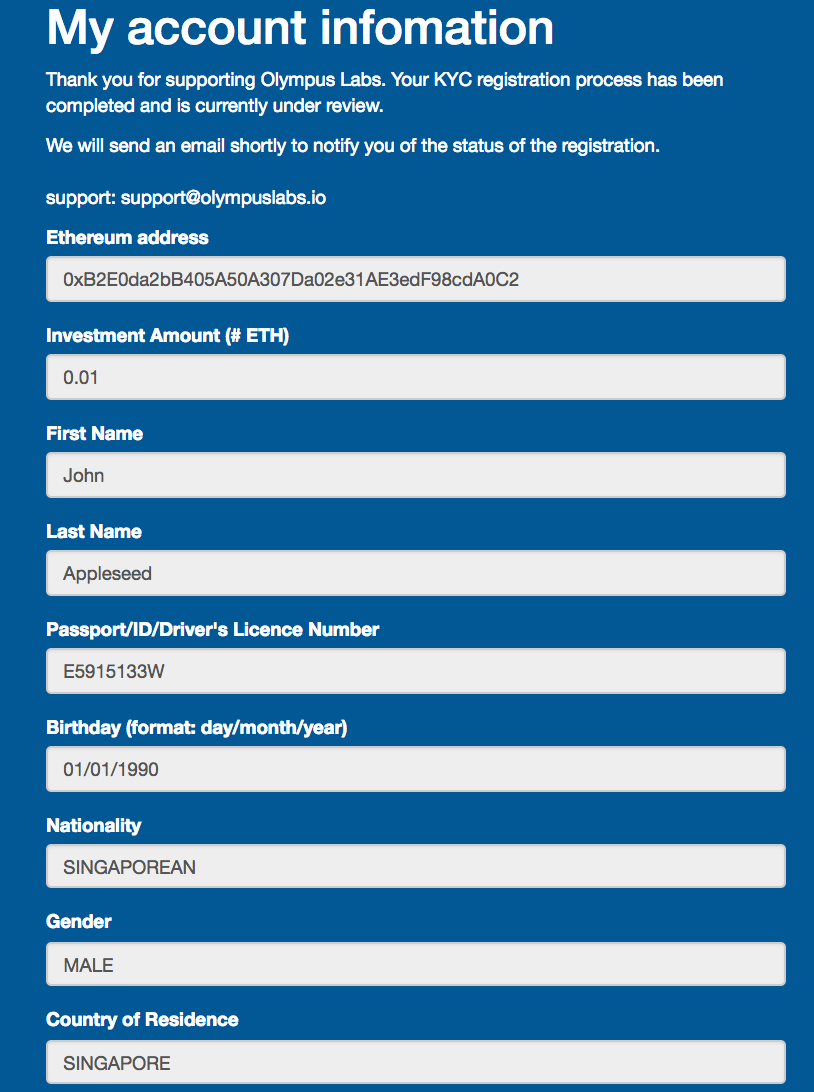 olympus product registration