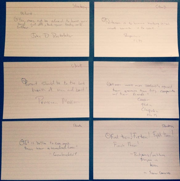 This Unique Notecard System Will Help You Remember, Organize And