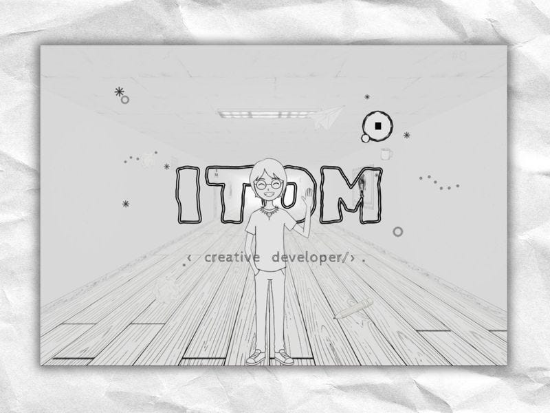 Interactive 3D Sketch Portfolio, ITOM