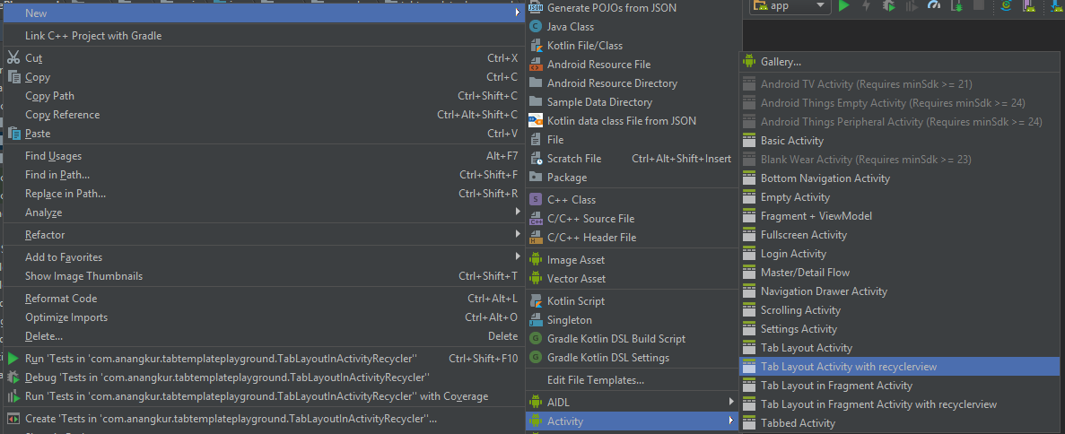 Tutorial — Create Your Own Template For Android Studio