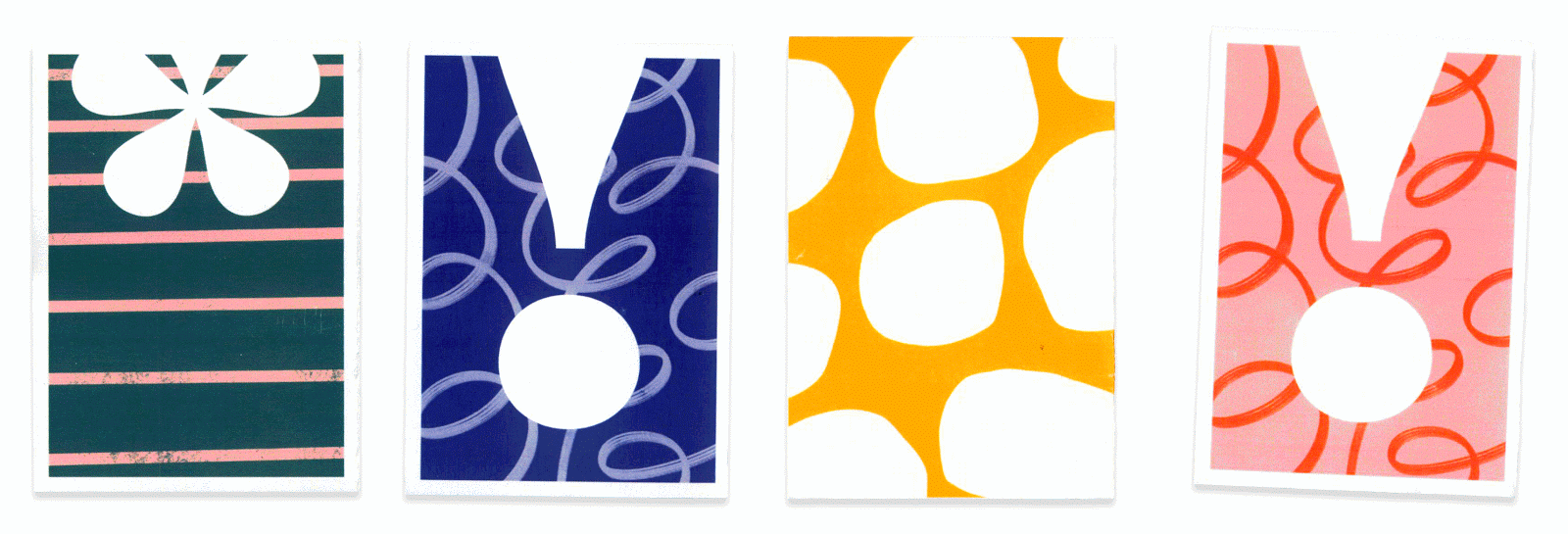 Different sets of patterned designs for card backs.