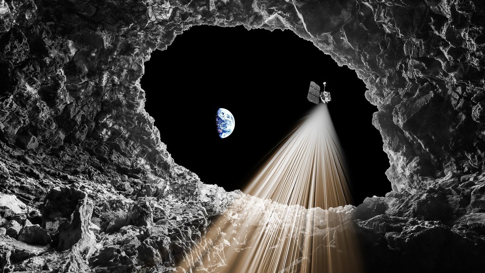 Gather Around We’re Moving: A Cave Has Been Discovered on the Moon’s S