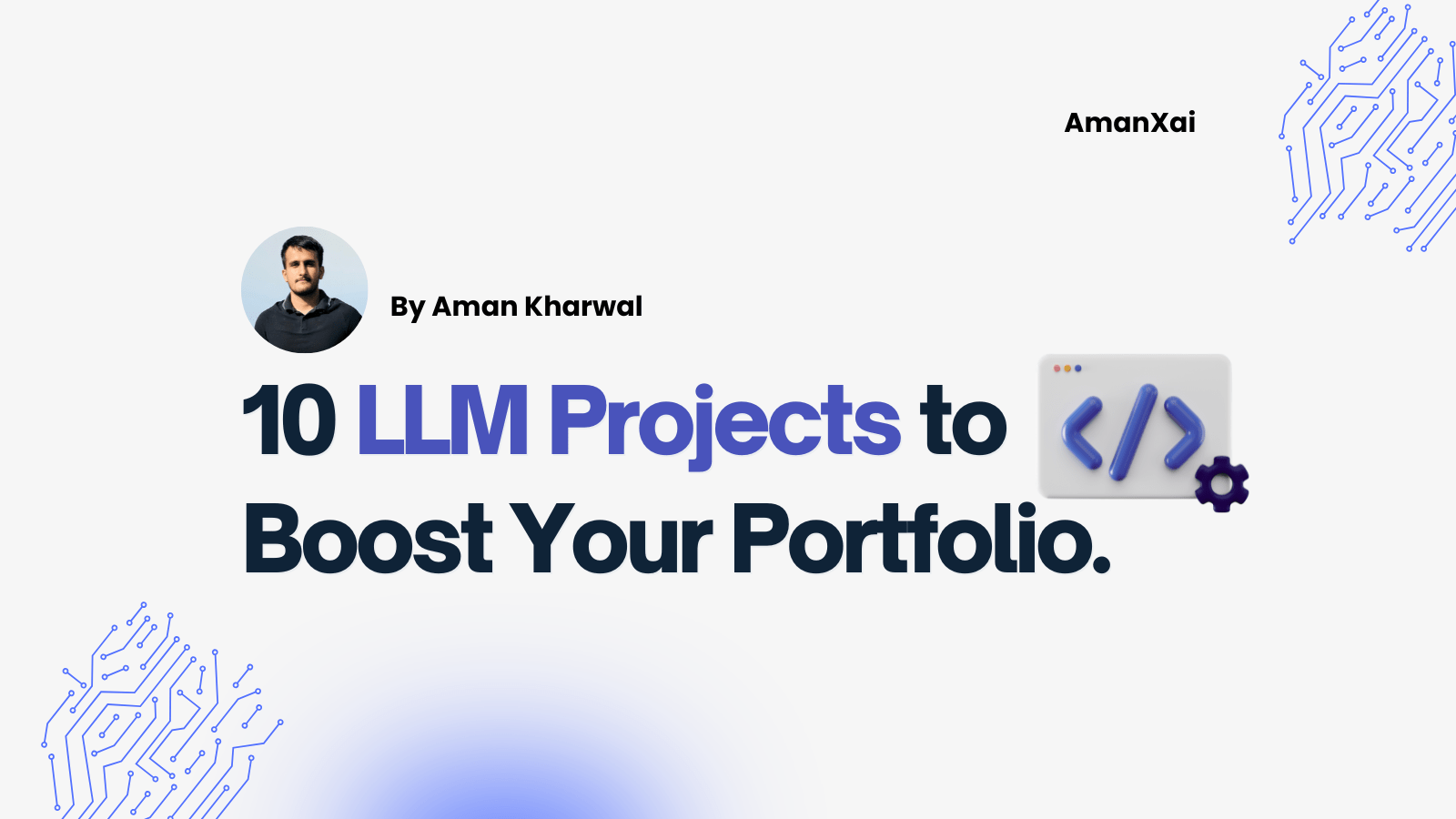 10 Portfolio Projects Using LLMs