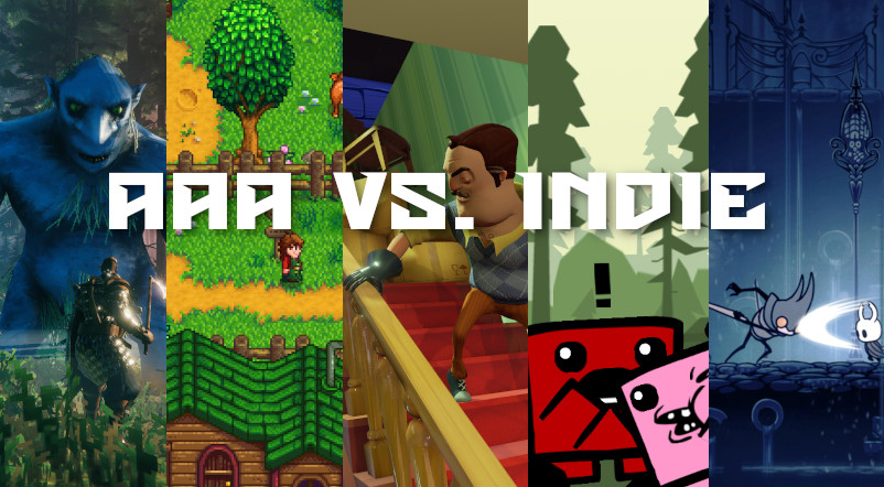 QUAL A DIFERENÇA ENTRE UM JOGO TRIPLE A, AA, AB E INDIE? 