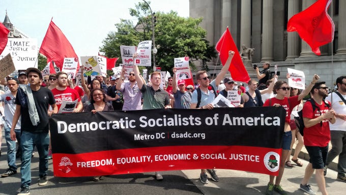 Image result for Democratic Socialists of America
