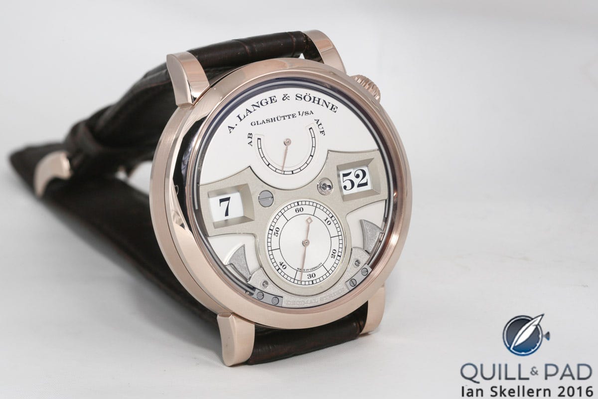 A. Lange & Sohne Zeitwerk Decimal Strike