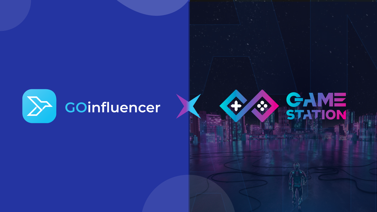 GOinfluencer Partnership Announcement with GameStation