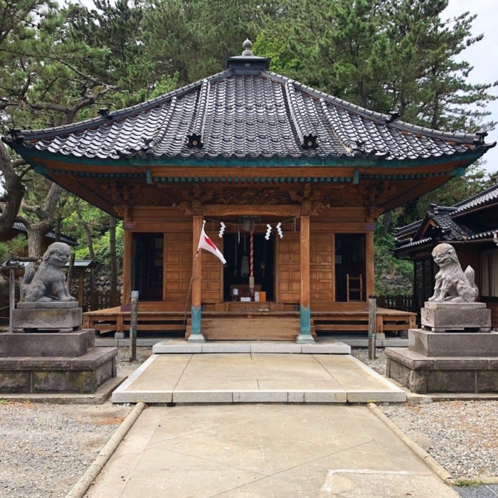 Itukushima Shrine in Nezugaseki