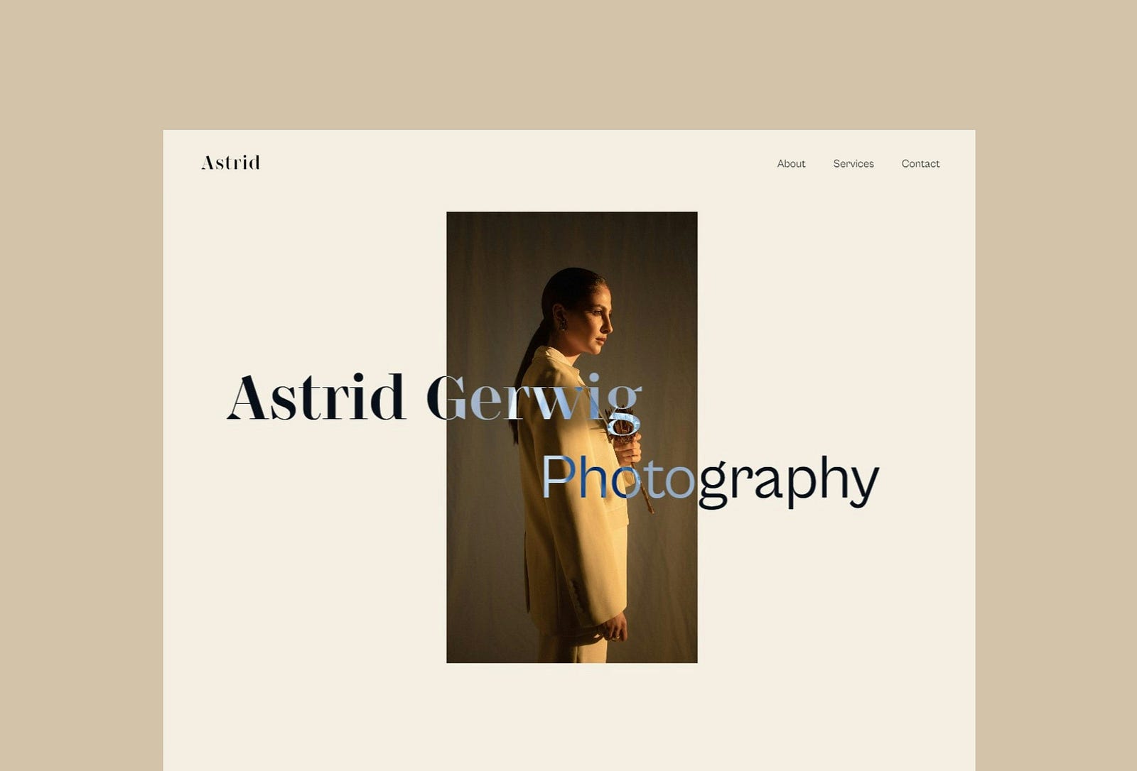 Astrid Framer Template
