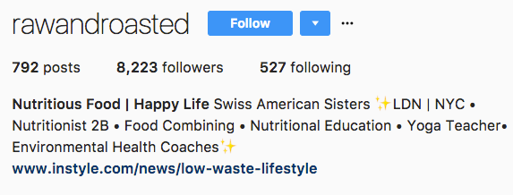 don t neglect to put some thought into the name field as well consider what visitors to your page may be looking for especially visitors in your target - when your instagram followers also follow your sibling