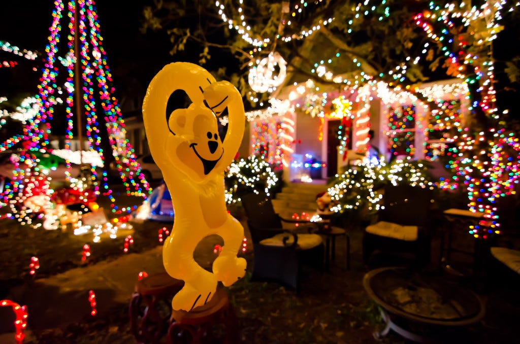 monkey visits the light show by ani kapuria - Downloaded from 500px