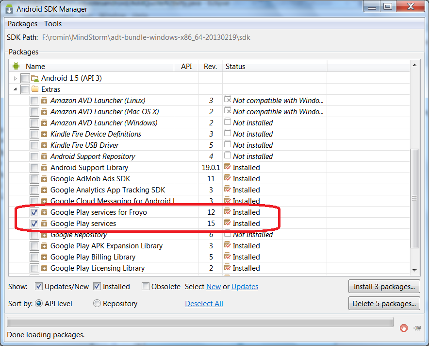 Google Usb Driver Package Not In Sdk Manager Eclipse
