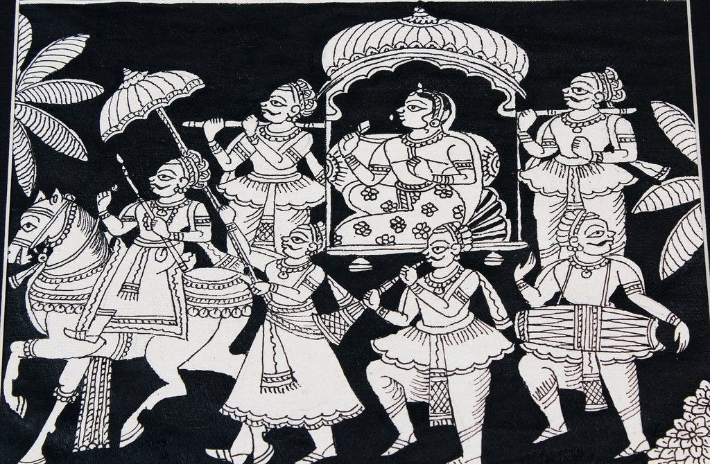 Phad Painting from Rajasthan – Direct Create Community – Medium