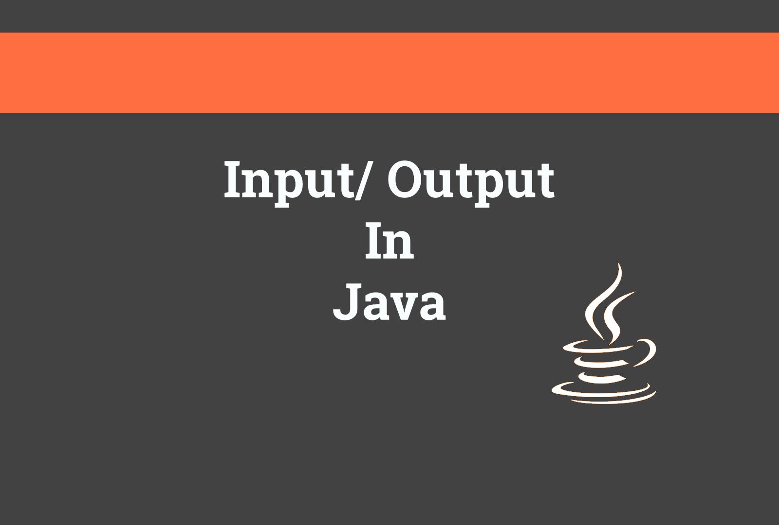Introduction to Java I/O Streams