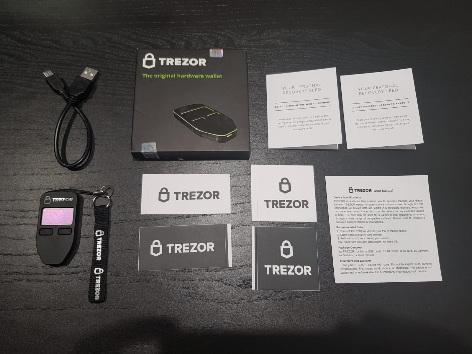 A simple guide to set up your TREZOR One wallet - Genesis Block