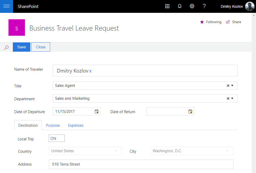 Create custom responsive forms (SharePoint Modern UI and Web)